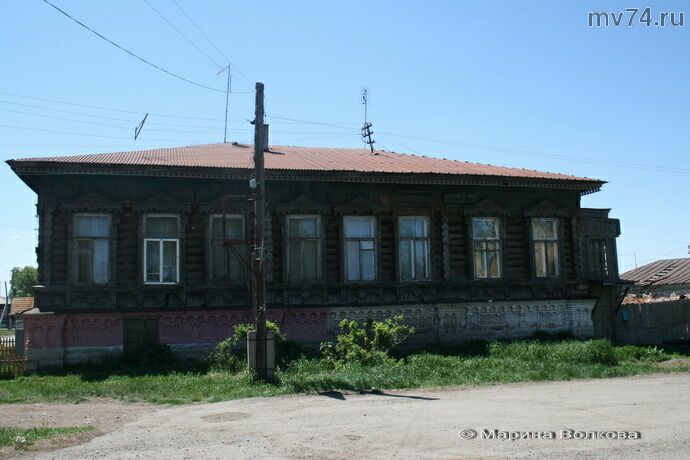 Типичный дом Южного Урала