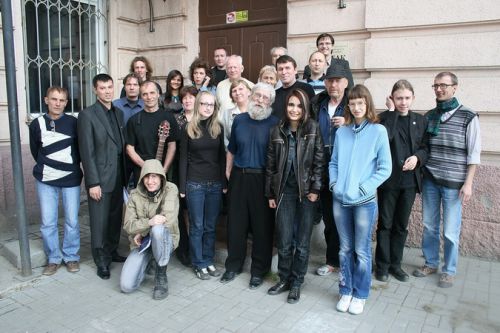 Участники литературного вечера 30.04.2010