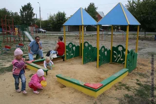 Благоустройство детских площадок в Челябинске