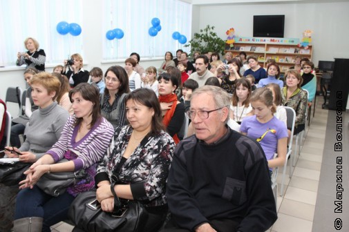 На встрече с писателями в библиотеке имени С.В.Михалкова