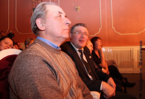 Г.В.Иванов и А.Б.Кердан во время церемонии