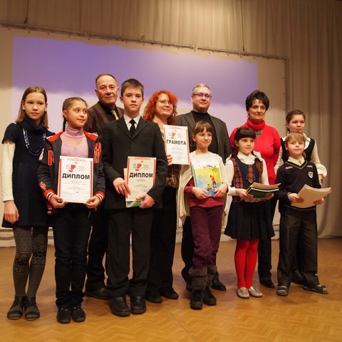 Лауреаты "Алых парусов" и писатели. Фото В.Н.Курбатова
