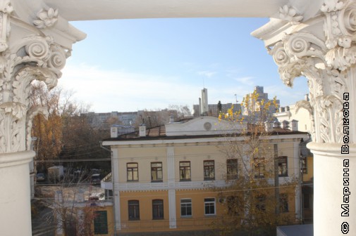 Вид с балкончика Малой Герценки