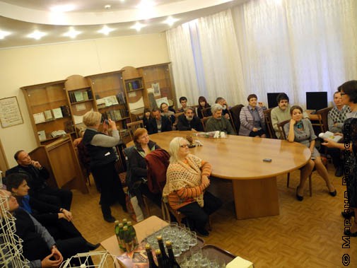 Презентация проходила в Музее книги Челябинской государственной академии культуры и искусств