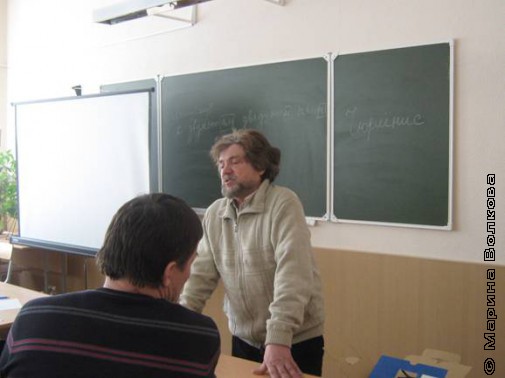 Встреча с писателем Олегом Павловым