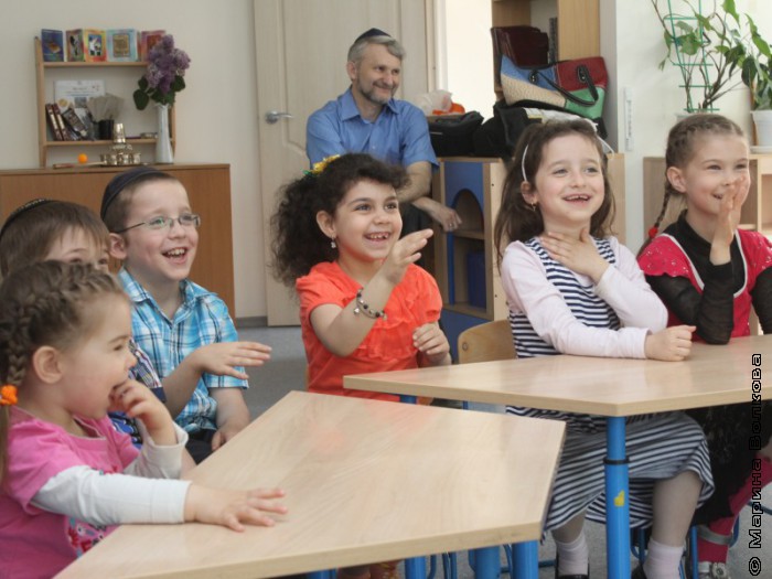 Читательский марафон в еврейском детском саду