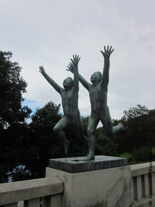 Наше Инь и Ян в скульптуре Густава Вигеланда