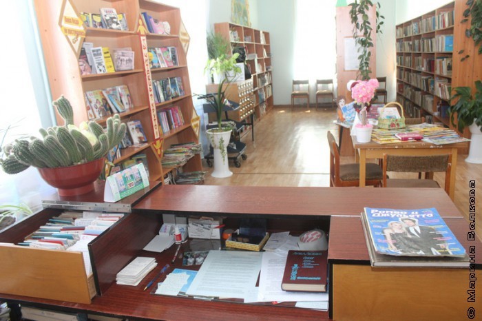 Библиотека в селе Кизильском