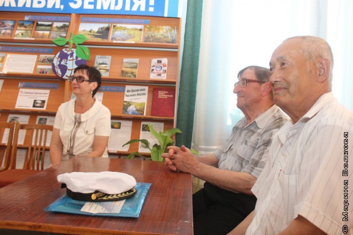 Сергей Поляков, встреча с читателями в библиотеке Кизильского