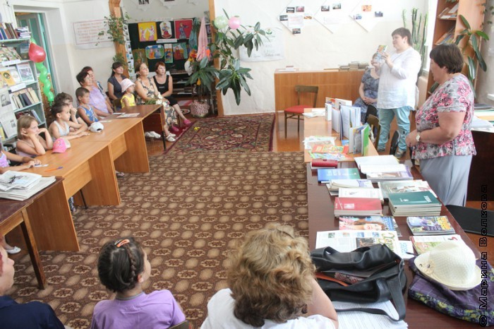 Встреча с Еленой Сыч в библиотеке Усть-Багаряка