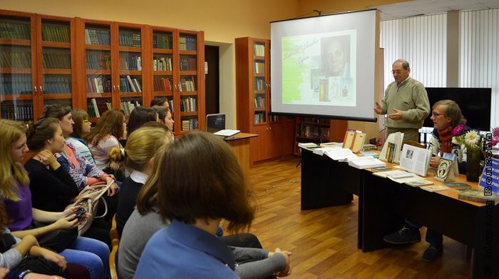 Встреча с Николаем Годиной в Челябинской областной юношеской библиотеке