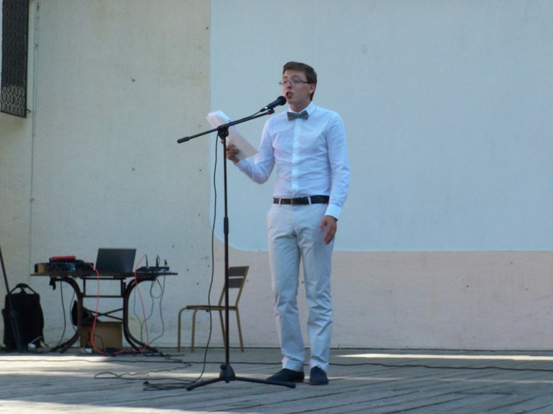 Александр Царьков на пробном мероприятии проекта 24 июня