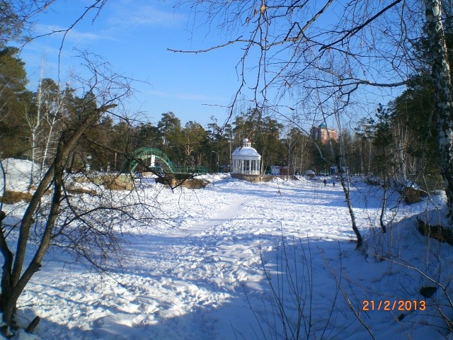 Парк имени Гагарина, Челябинск, февраль 2013