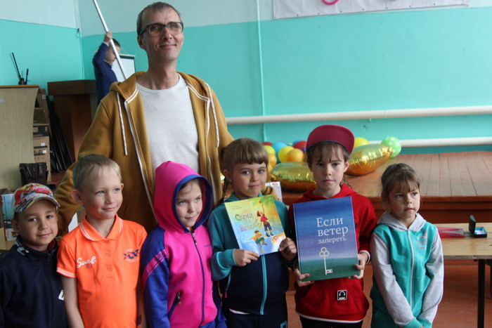 Читательские марафоны с Янисом Грантсом и Татьяной Александровой в Бродокалмаке