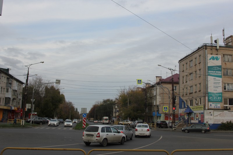 Улица Горького в Тольятти